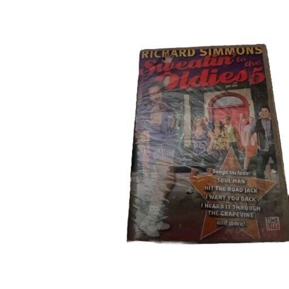 New Sealed Richard Simmons: Sweatin to the Oldies, Vol. 5 (DVD) 55 Min, Exercise - Picture 1 of 2